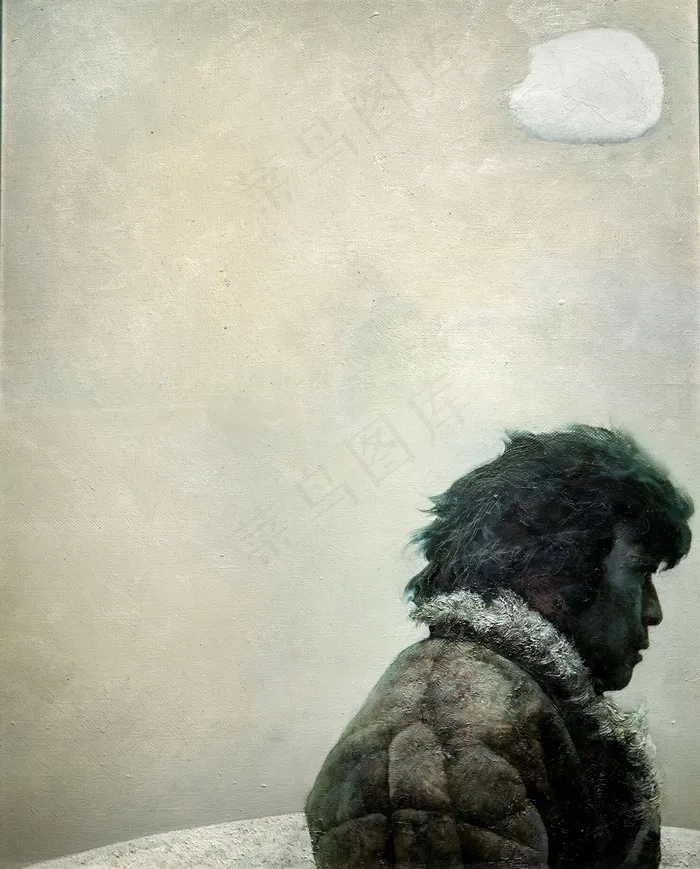 诺尔盖冻土图片