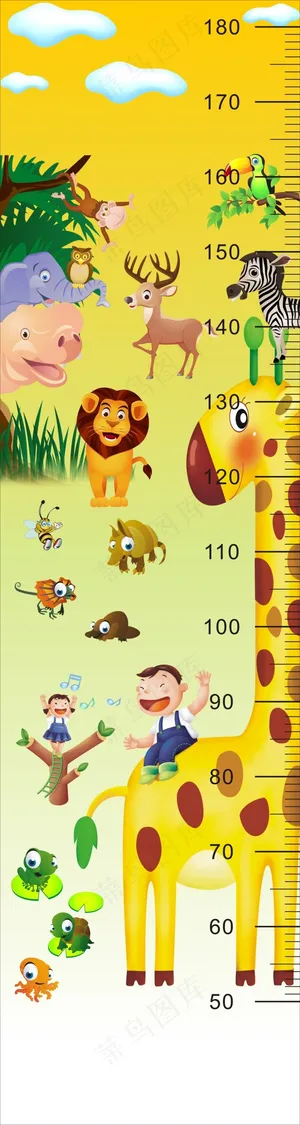 儿童身高尺