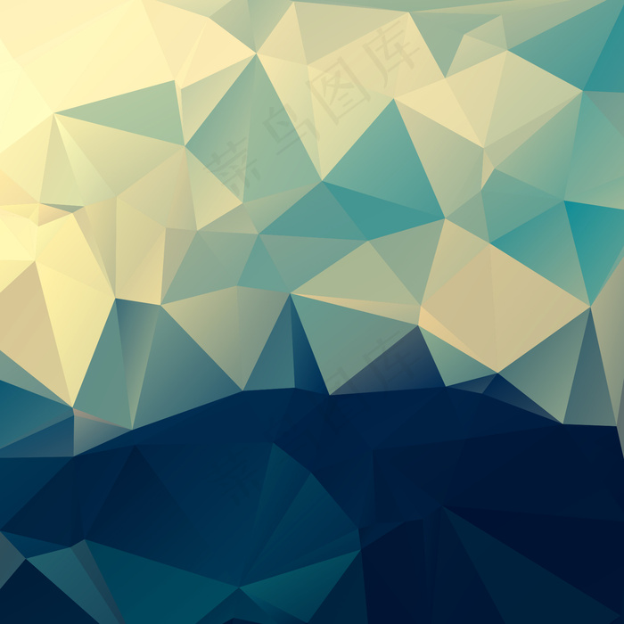 科幻 渐变  菱形 多边形 底纹 凹凸