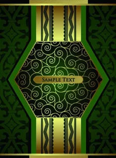 精美欧式壁纸矢量素材图片