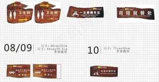 大门区标识牌图片