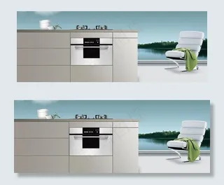 敞开式厨房图片