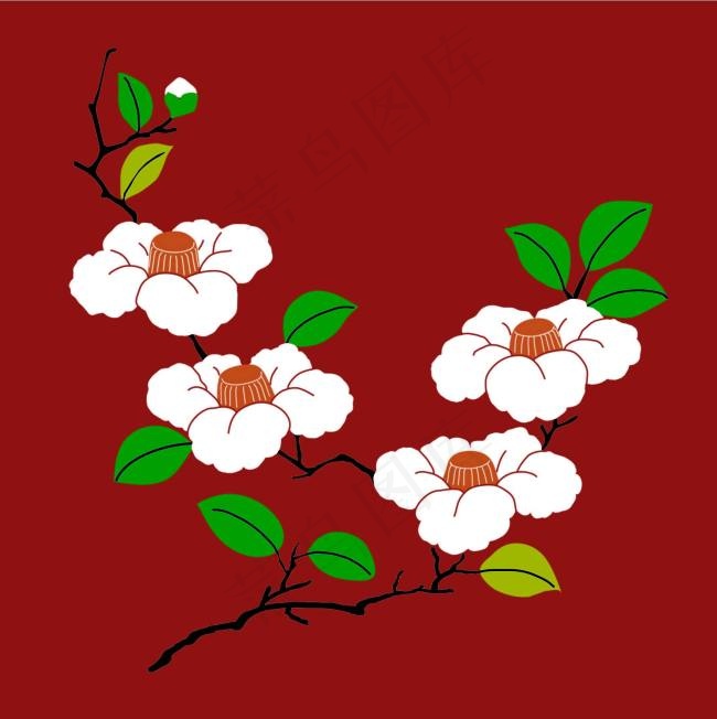 日本风格花纹