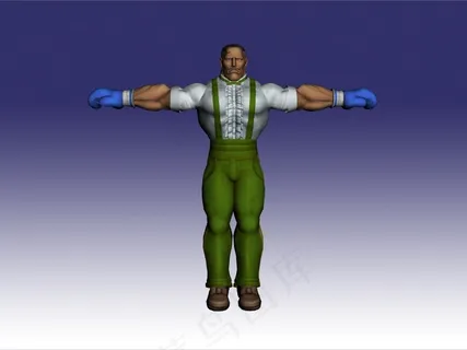 DUDLEY街头霸王3D模型
