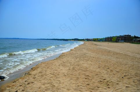 秦皇岛海滩图片