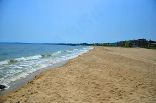 秦皇岛海滩图片