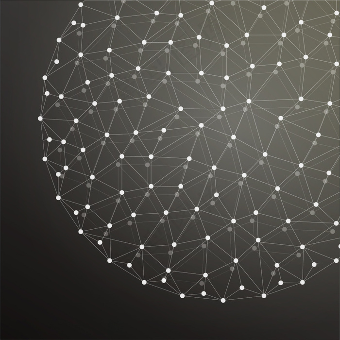 线条网状矢量背景