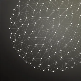 线条网状矢量背景