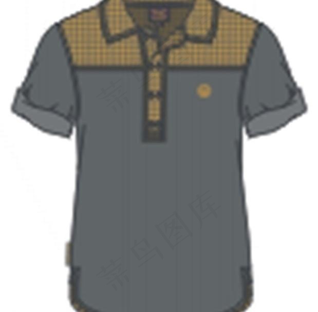服装矢量图图片cdr矢量模版下载