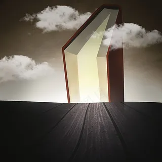 创意书本概念元素