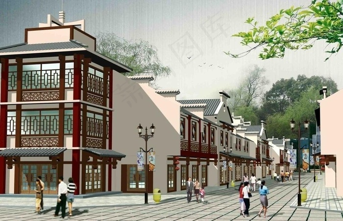 仿古建筑图片