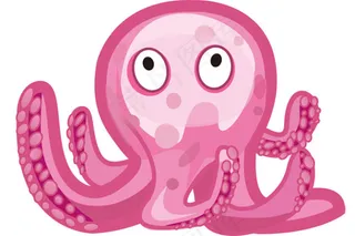 可爱章鱼卡通