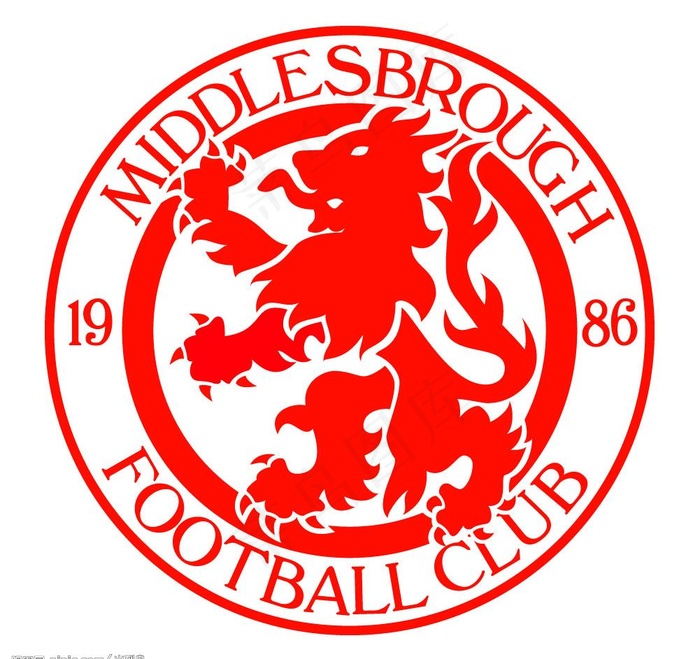 middlesbrough_fc图...eps,ai矢量模版下载