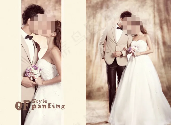 新婚海报模板psd模版下载