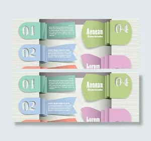 精美书签矢量素材二