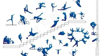 运动矢量图图片