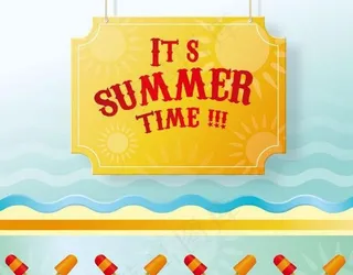 夏日时光海报图片