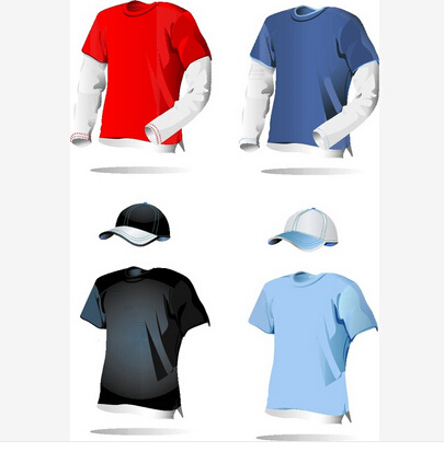 空白服装矢量素材1