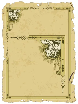 04岁的经典模式矢量边界