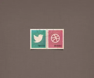 社交网络的图标psd素材