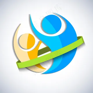 情人节快乐的概念与光滑的轮廓的人民...