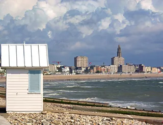 法国 勒阿弗尔 海滩风光图片