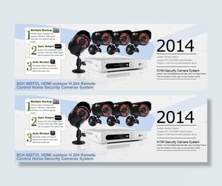 XVIM安防监控产品宣传海报图设计