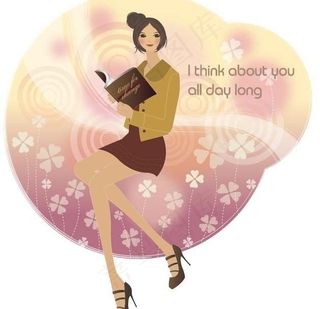 时尚女白领图片