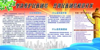 坚决维护民族团结共创民族团结模范社...