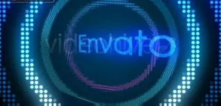 蓝色AE视频背景