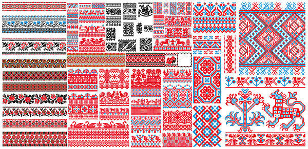 各种底纹条纹矢量素材