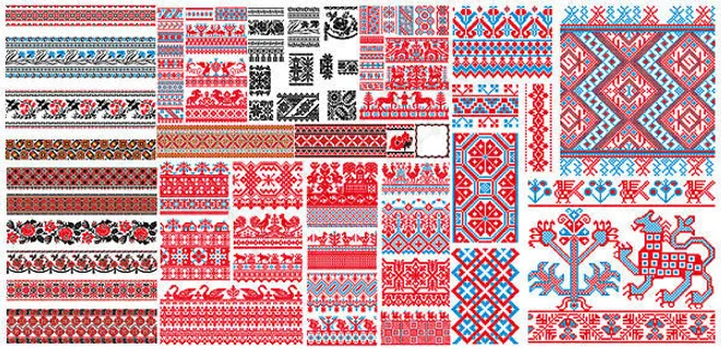 各种底纹条纹矢量素材