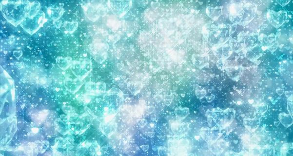 浪漫心形闪光背景6