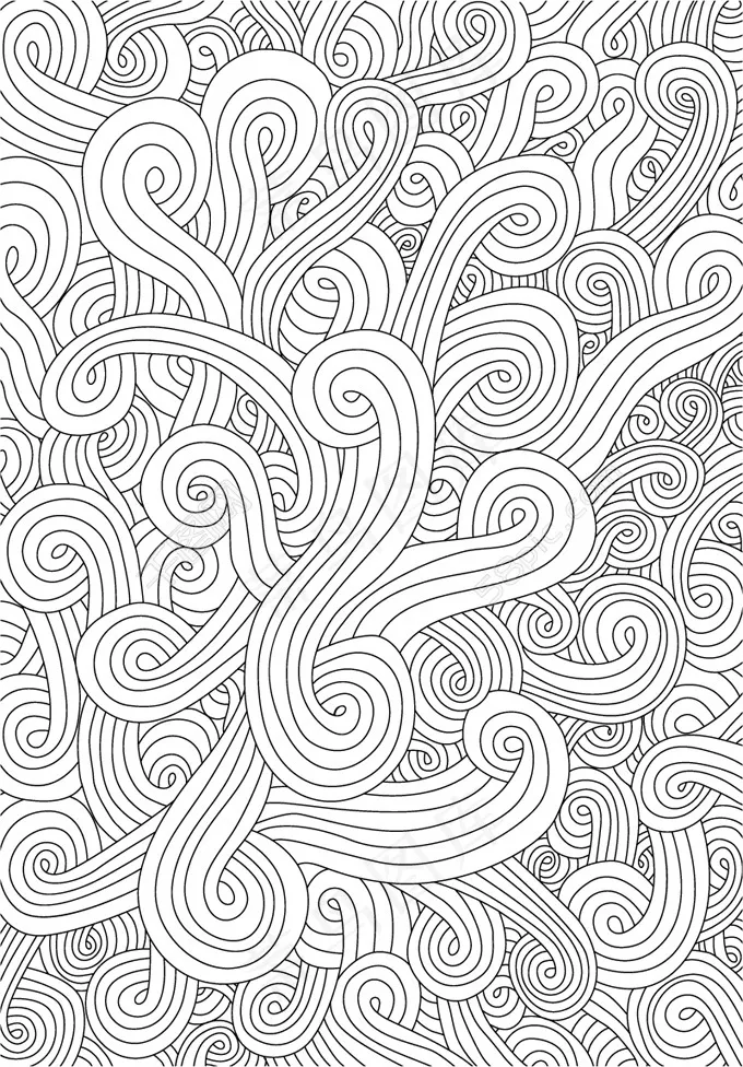 复古螺旋云背景免费下载ai矢量模版下载