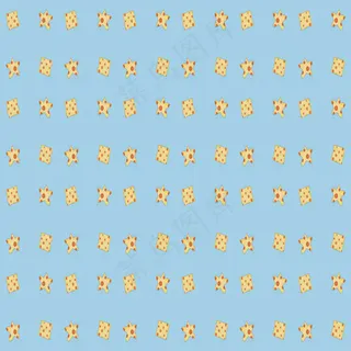 淡蓝色花纹