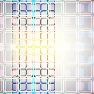 幻彩方形背景矢量素材