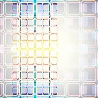 幻彩方形背景矢量素材