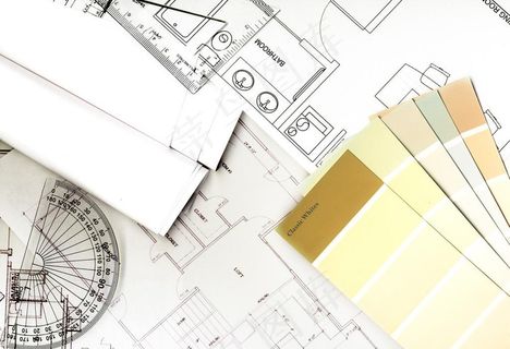 施工图 色卡 尺子图片