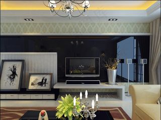 电视背景墙装修设计效果图