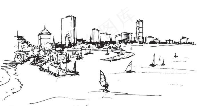 素描画图片