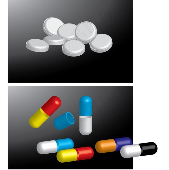 矢量药品图片ai矢量模版下载
