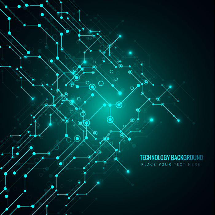 绿色背景矢量图