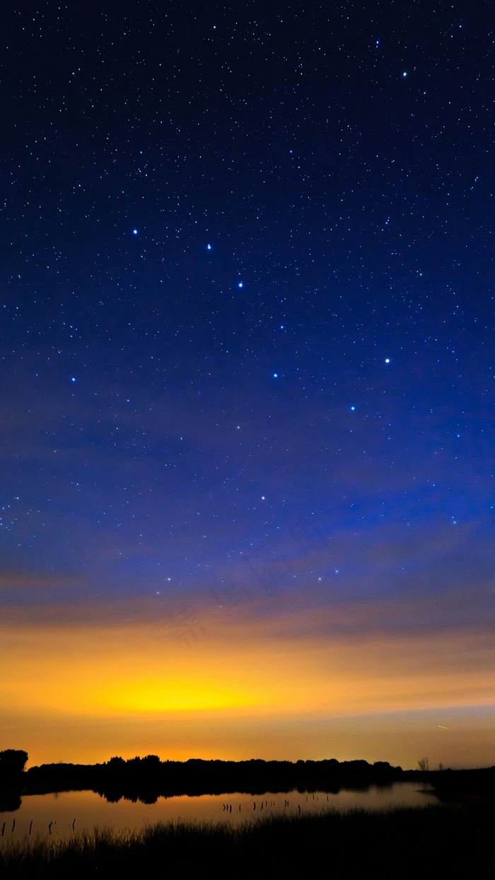 星空美景高清摄影图片