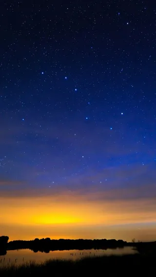 星空美景高清摄影图片