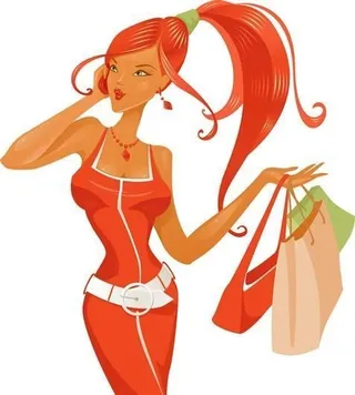 现代时尚潮流女性矢量素材 eps格...