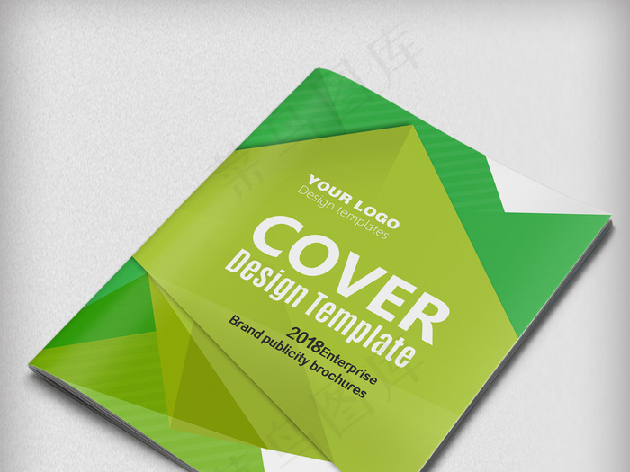 绿色科技环保能源画册封面设计