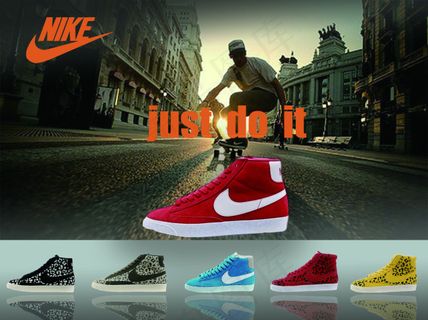 商业耐克海报