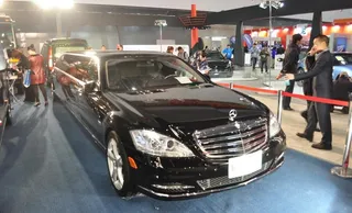 奔驰加长车图片