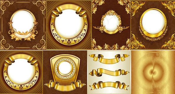 欧式花纹边框素材