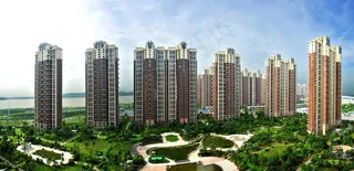 世贸江滨花园全景图图片